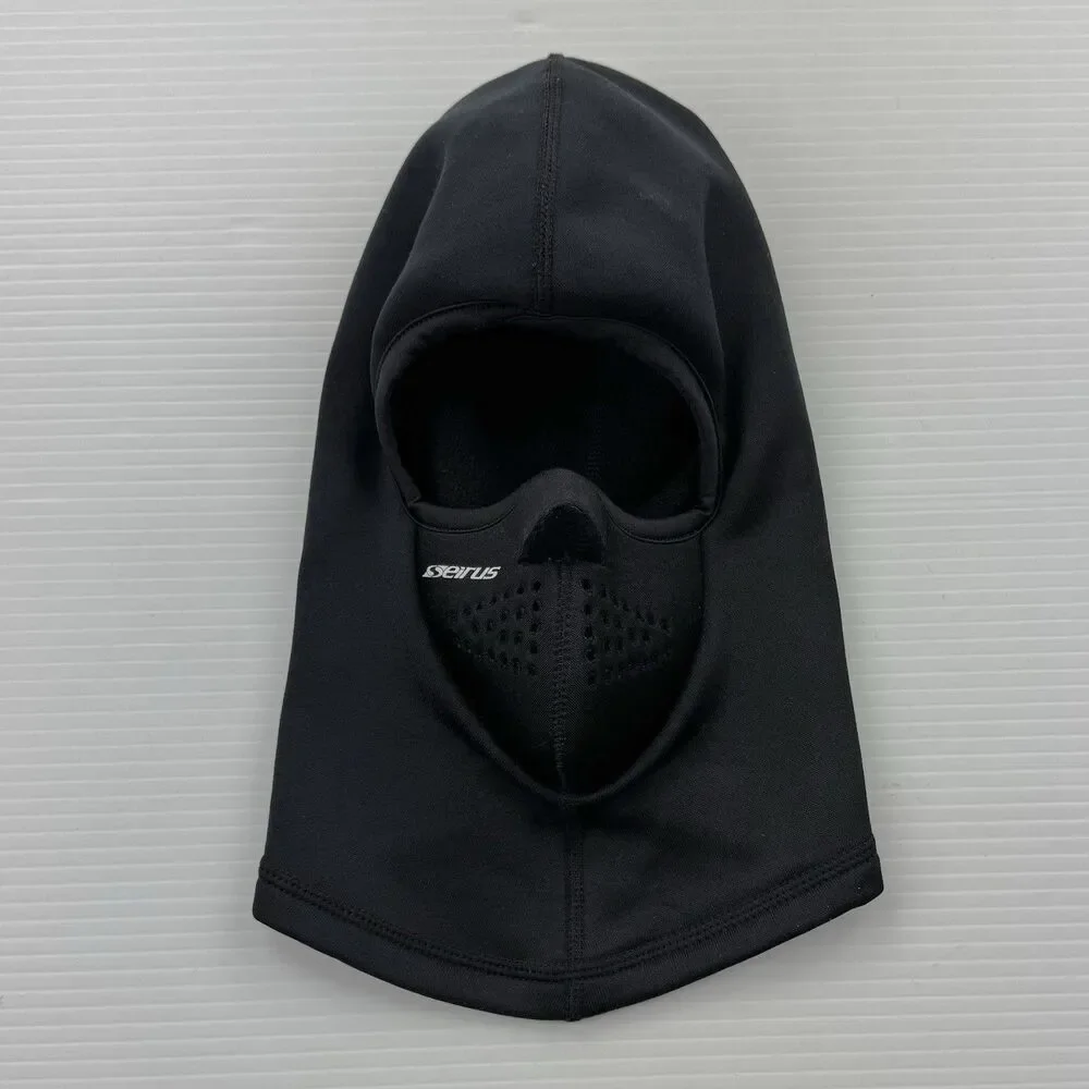 Seirus Junior One Size Balaclava Ski Mask Fleece Thermal Cold Weather Black
